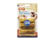 Nylabone Healthy Edibles Puppy Longer Lasting Sweet Potato & Turkey Petite 8ct