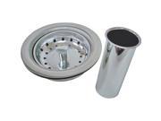 Worldwide Sourcing PMB 130 Stainless Steel Sink Strainer Assembly Stainless Stee