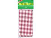 Coghlans 7920 Red White Gingham Tablecloth 54? x 72?