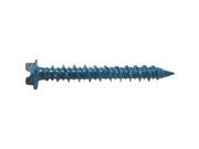 Masonry Tapping Screw 1 4 x 1 1 4 Hardened Steel Boxed Western States Blue