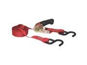 Keeper 85513 13ft Ratch Tie Down w Pad Handle 400 lbs. WLL Space Saver