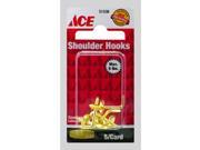 Brass Finish Shoulder Hook 5 Cd ACE Misc Cabinet Hardware 01 3476 623