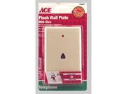 Mid Size Flush Wall Jack Wall Plate ACE Wall Plates 3164837 082901090892