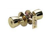 Tulip Privacy Door Knob Polished Brass MASTER LOCK Doorknobs TUO0303
