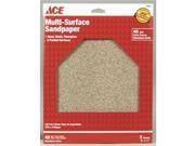 Aluminum Oxide Sandpaper 9X11Crs 3Pk ACE Paint Sundries 18015 082901180159