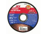 4 1 2 Abrasive Cut Off Wheel Ace Cutoff Wheels 2106920 082901090786