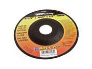 Cut Off Wheel With 7 8 Arbor Metal Type 27 A60T Bf 4 1 2 By 00.45 Forney