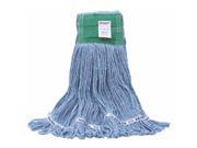 Standard Wet Mop Replacement Med 5 Hb Blue Blend Looped End Renown Janitorial