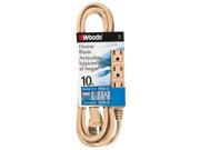 Cord Ext 16Awg 3C 10Ft 13A Bge C Cable Extension Cords 2865 078693028656