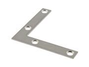 3 Stainless Steel Flat Corner Brace Hillman Mending Plates 853459 038902002136