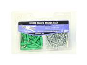 101 Piece 1 1 4 Coarse Phillips Plastic Ribbed Anchor Steel Screw Bit Kit 511