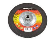 Grinding Wheel w 5 8 11 Threaded Arbor Metal Type 27 A24R 7 By 1 4 Forney