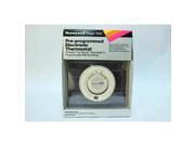 Pre programmed Electronic Thermostat Honeywell Thermostats MS1000P Tan White