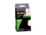 Scotch White Reclosable Fasteners 1 X 48 2Pk 3M Hook and Eye RF4740