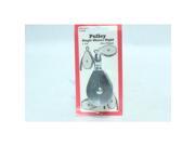 1 1 4 Pulley Single Channel Rigid Zinc Plated Master Link Rope Pulleys 52294