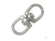 Round Eye Swivel Zinc Plated Double Snap Master Link Snaps 51284 030699512843