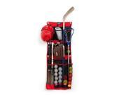 Rawlings Vertical Storage Organizer Red Black Crawford Tie Downs and Straps