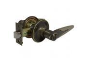 Privacy Lever Force LA Door Handle in Antique Brass Falcon Doorknobs 98351