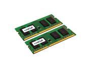 Crucial 4GB 2 x 2GB 204 Pin DDR3 SO DIMM DDR3 1066 PC3 8500 Memory for Apple Model CT2C2G3S1067M