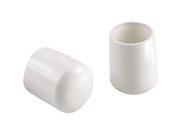 1 WHITE VINYL LEG TIP 209422