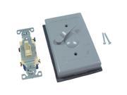 GRAY OUTDOR COVER SWITCH 5962 1