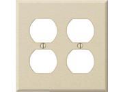 IV DBL OUTLET WALL PLATE C982DDIV