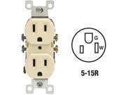 IV DUPLEX OUTLET S01 05320 0IS