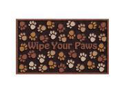 18X30 WIPE PAWS DOOR MAT 925 0894