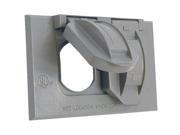 GRAY OUTDOR OUTLET COVER 5942 1