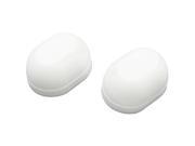 WHT OVAL TOILT BOLT CAPS 414858