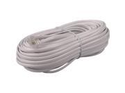 50 WHT PHONE LINE CORD TP443WHR