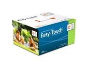 Easy Touch Insulin Syringes 29 Gauge .5cc 1 2 in 100 ea