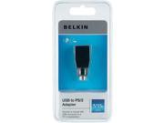 Belkin USB to PS 2 Adapter 4 PIN USB