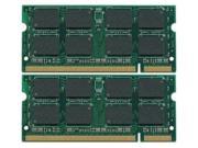 4GB 2X2GB DDR2 667MHz PC2 5300 Unbuffered Non ecc 200 Pin DDR2 SODIMM MEMORY for Laptop Computers MEMORY FOR DELL LATITUDE D520
