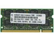 2GB PC2 5300 667MHz MEMORY FOR DELL LATITUDE D820