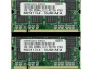 2GB Kit 2X1GB PC2700 333MHz 200 Pin SODIMM Memory RAM HP Pavilion zv6000