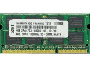 4GB PC3 8500 1066MHz MEMORY FOR LENOVO THINKPAD R400