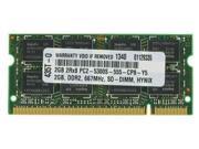 2GB PC2 5300 667MHz MEMORY FOR DELL LATITUDE E6400
