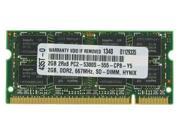 2GB Module PC2 5300 667MHz MEMORY FOR LENOVO THINKPAD 6457