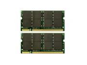 2GB Kit 2x1GB SODIMM DDR Memory For HP Pavilion nc6000