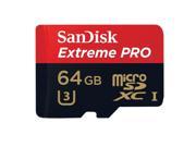 SanDisk Extreme PRO 64G 64GB 95MB s UHS I U3 Micro SDHC With 4K Ultra HD with Ten TF SD Card Reader Adapter for MacBook Air Pro Pack of 10