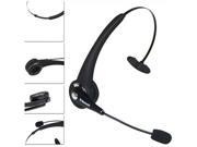 Noise Cancelling Wireless Handsfree Bluetooth Boom Mic Headset For Trucker
