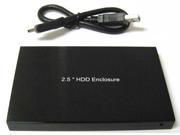 New USB 3.0 Inch SATA 2.5 Hard Disk Drive HDD Black Enclosure Case