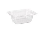 ClearPac Container Lid Combo Packs 6.4 x 2.6 x 7.1 32 oz Clear 200 Carton DCCCH32DEF