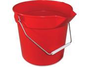 Deluxe Hvy Dty Bucket 10Qt Red