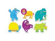 Jingle Jungle Animals Accents Assorted Shapes and Colors 36 Pack