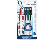 Triplus Dry Erase Markers Fine Tip 4 PK Assorted