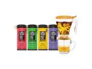 Loose Leaf Tea Starter Kit Assorted 4 oz Tin
