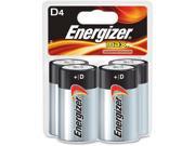 Energizer Alkaline Battery D Size 12PK CT
