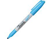 Permanent Markers Fine Point Non Toxic 12 BX Neon Blue